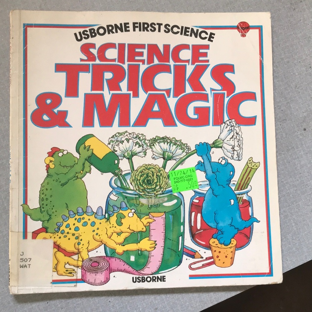 Usborne first science tricks and Magic